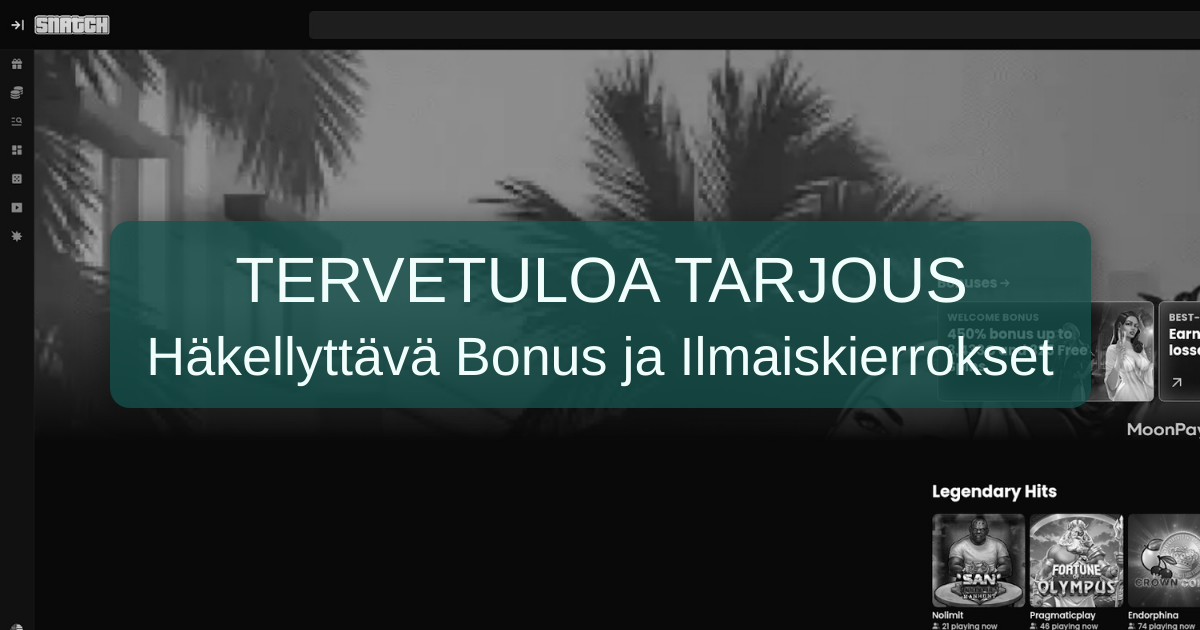 Snatch Casino Suomi